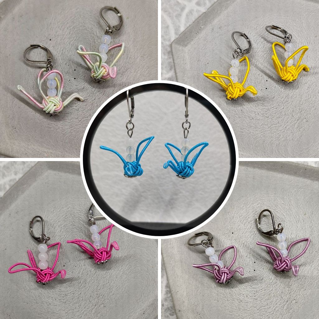 orizuru mizuhiki origami jeřáb